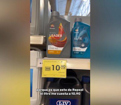Aceite de coche