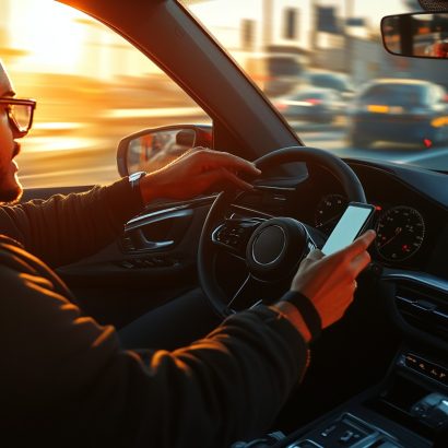Muchos conductores no lo saben, pero estas aplicaciones les espían cuando van al volante