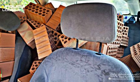 coche ladrillos